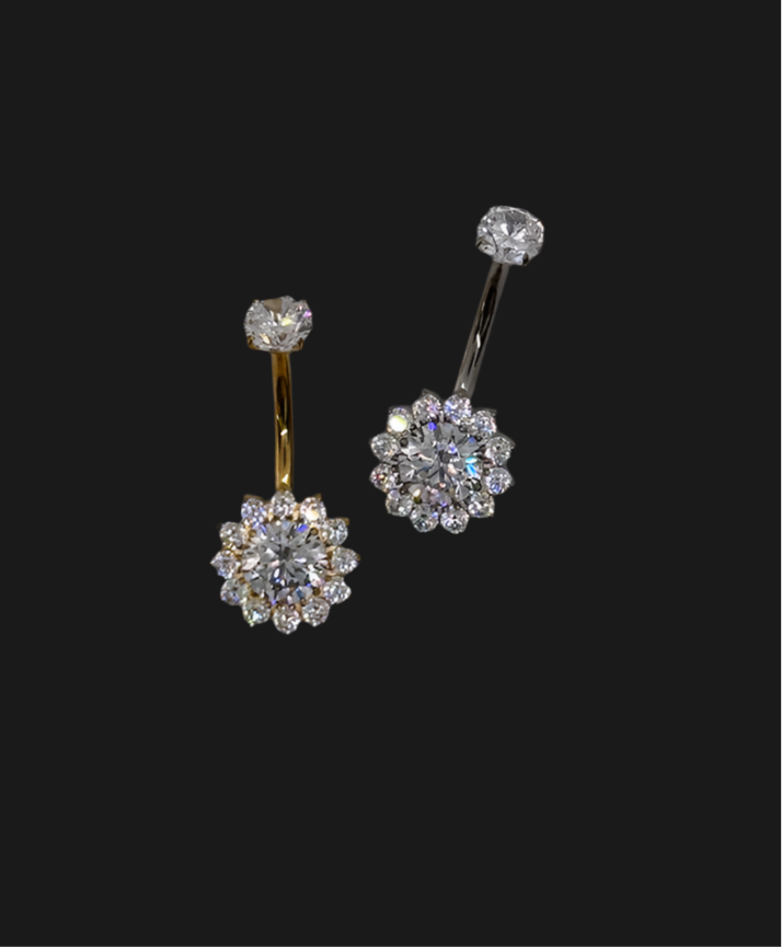 NEU!! ✨ Bauchnabelpiercing Titan
