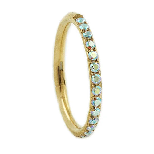 Gold Clicker + Steine 1.2mm