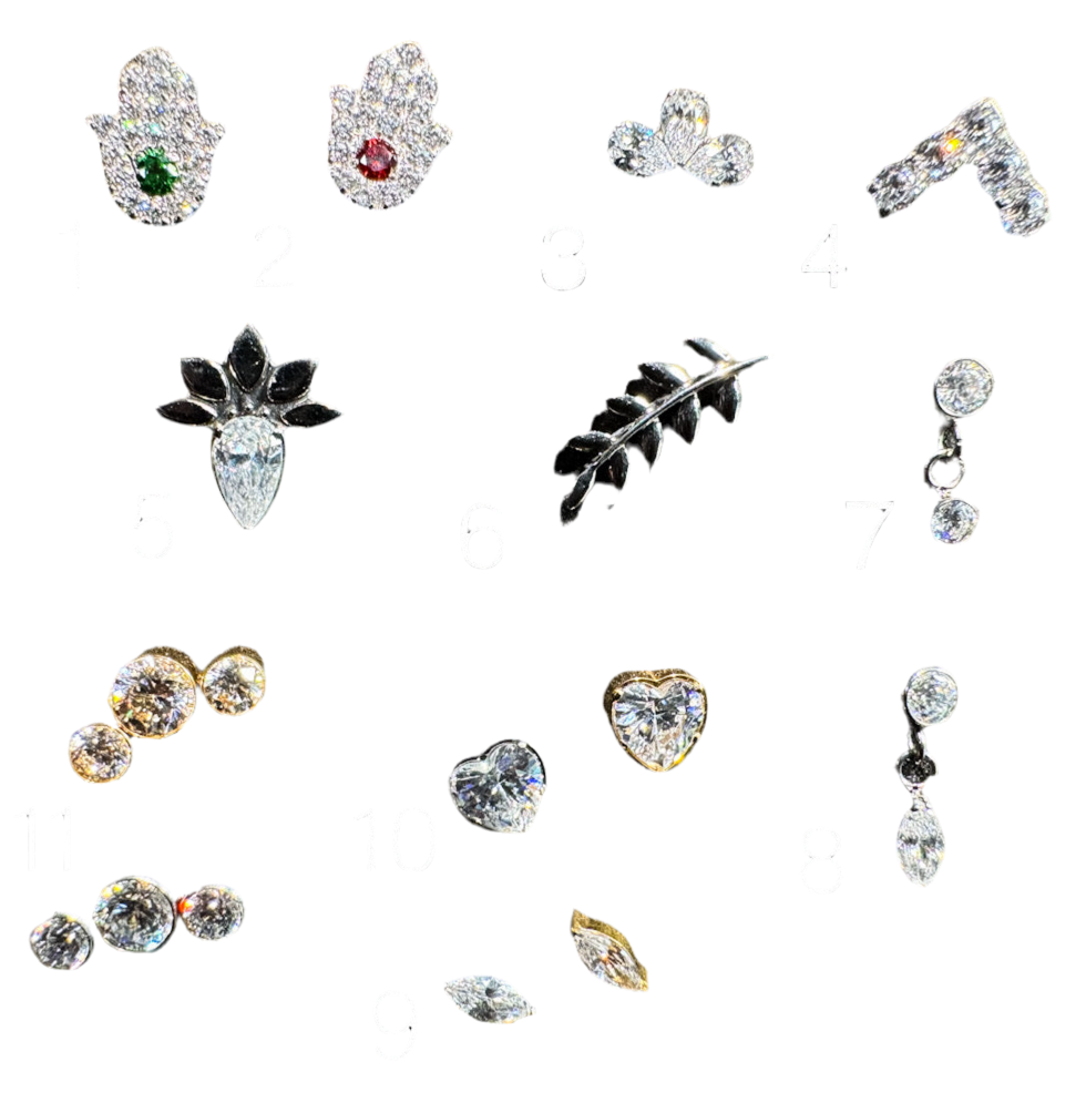 Push Pin Aufsätze